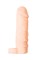 Насадка на пенис, TPR, телесная, 16 см 351051