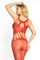Костюм-сетка и стринги Candy Girl Jazmyn, красные, OS 843022-RED-OS