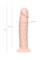 Фаллоимитатор RealStick Silicone Gabriel M, сайлекспан, телесный, 20 см 9420013