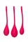 Набор вагинальных шариков Satisfyer YONI, силикон, красный, ? 2 см. J1517-2