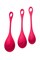 Набор вагинальных шариков Satisfyer YONI, силикон, красный, ? 2 см. J1517-2