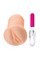 Мастурбатор реалистичный с вибрацией KOKOS Three Sisters Nymph, TPR, телесный, 18 см M03 001 03V