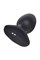 Анальная втулка LOVENSE Hush 2 (L), силикон, черная, 12,1 см LE-17-1