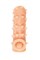 Насадка KOKOS реалистичная с дополнительной стимуляцией, TPE, телесная, 14 см NS 006-L