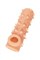 Насадка KOKOS реалистичная с дополнительной стимуляцией, TPE, телесная, 14 см NS 006-L