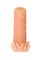 Насадка KOKOS реалистичная с дополнительной стимуляцией, TPE, телесная, 10 см NS 005-S